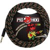 Pig Hog PCH20RAR Cable de instrumento de guitarra de rayas