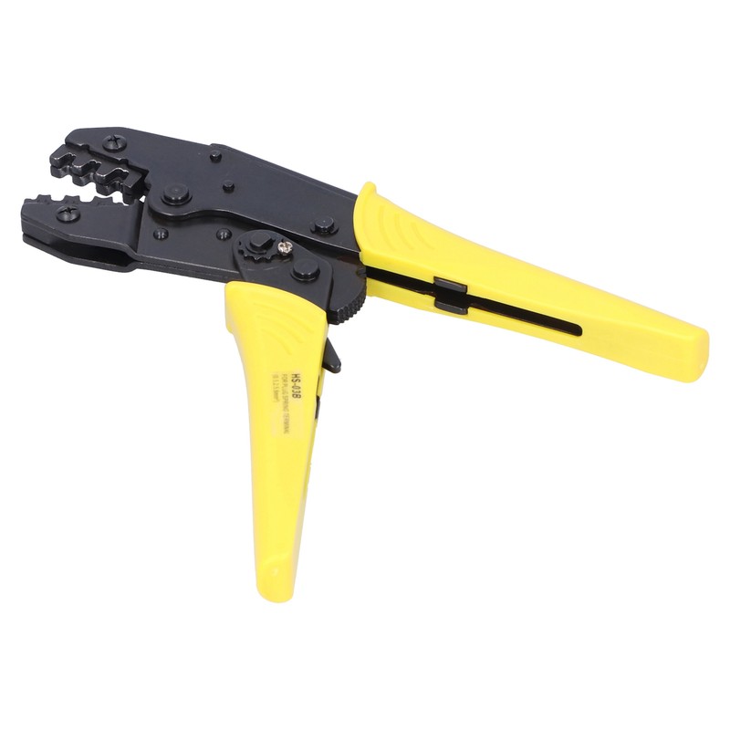 HS03B 1.56.0mm EuropeanType Ratchet Crimping Pliers High Carbon Steel Hand