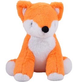CASAGOOD Cute Orange Fox Stuffed Animals Super Soft Fox Plush Toys Stuffed Fox Plushies Animal with Big Tail Fox Plush Doll Animal Toy for Kids & Lovers 12 INCH