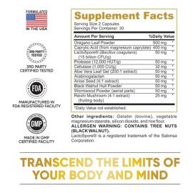 Pure Peak Candida Cleanse - Gut And Colon Support