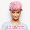 4PCS Duschhaube Damen, Duschhaube Damen, Duschhauben, Wasserfeste Badehaube mit Elastischem