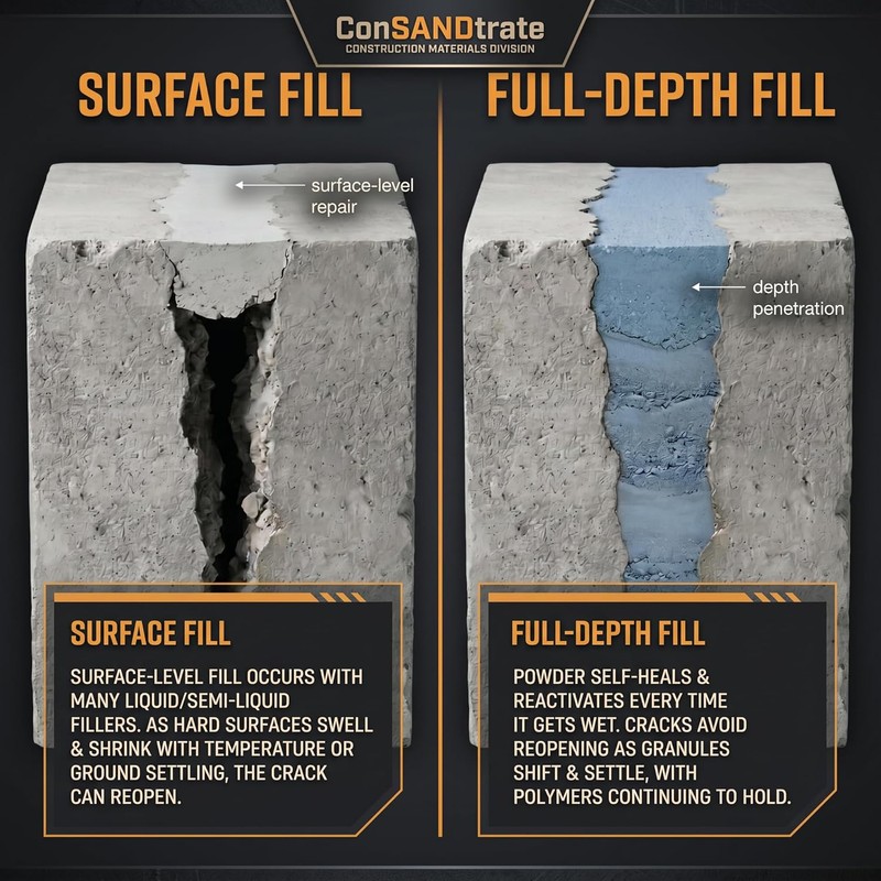 ConSandtrate Concrete Crack Filler - Tan - 3 lb. (Single