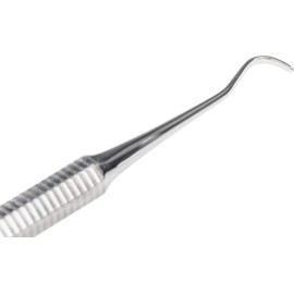 Remos Corner File / Corner Lifter with Hook and File Made of Stainless Steel 10 cm