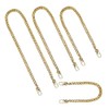 Zasiene Shoulder Bag Handbag Replacement Chain 4 Pieces Bag Chain