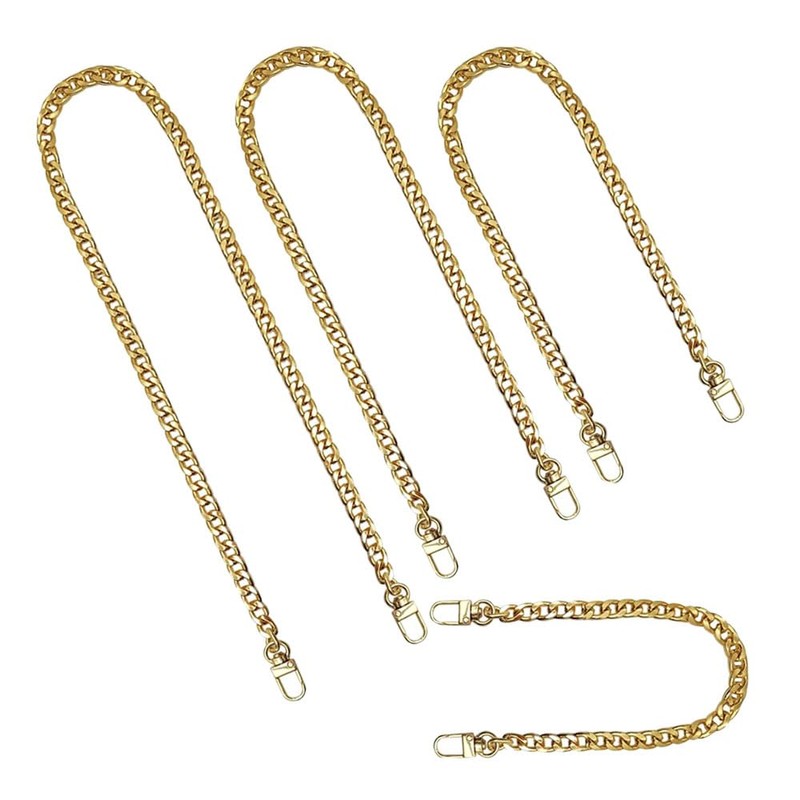 Zasiene Shoulder Bag Handbag Replacement Chain 4 Pieces Bag Chain