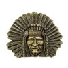 Urban Backwoods Indian Chief III Belt Buckle for Interchangeable Belt