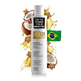 Tratamiento Capilar Con Queratina Fashion Gold, 150 G, Hasta