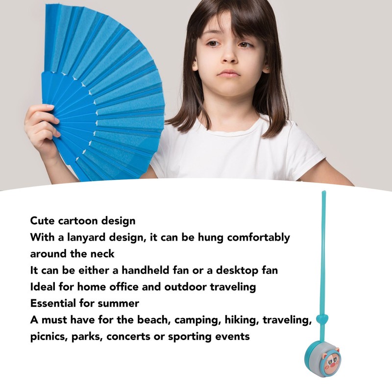 Portable Hanging Neck Fan Multifunctional Quiet USB Rechargeable Handheld Bladeless