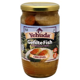 Yehuda Gefilte Fish Original, 24 Ounce (Pack of 12)
