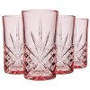 Godinger Highball Drinking Glasses, Crystal Glass Tall Cocktail Glasses, Water