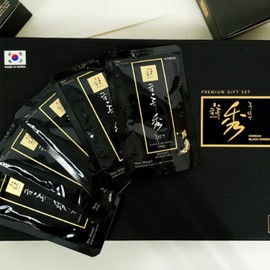 Goryeo Black Ginseng Extract Black Red Ginseng Pouch Gift Set Black Ginseng Liquid Geumheuk / 고려 흑삼 진액 흑홍삼 파우치 선물세트 흑삼액 금흑