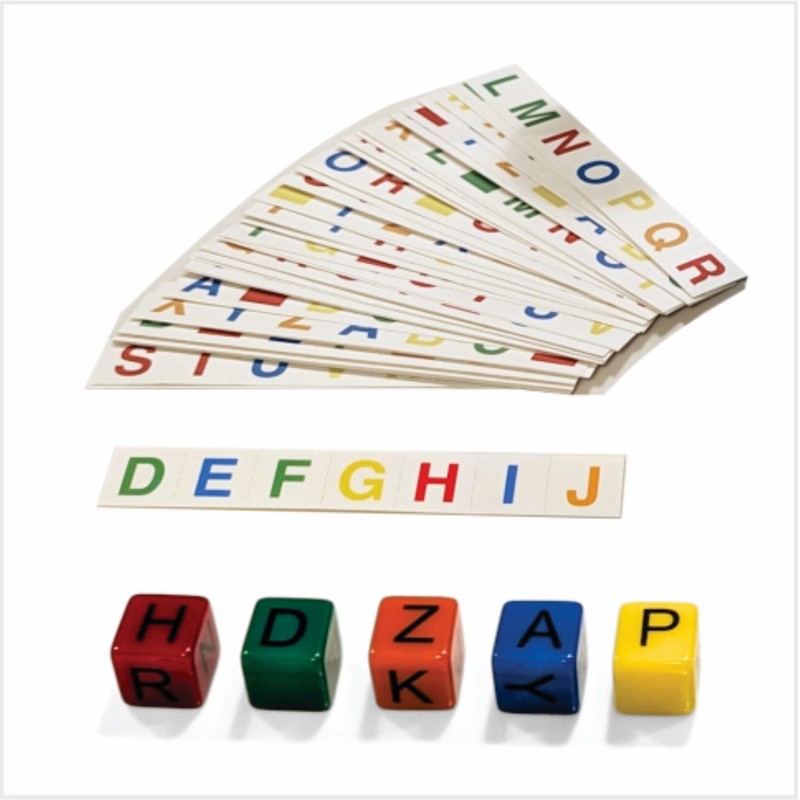 DR. ORGANIZER Alpha Cubes - A Spelling Game For All