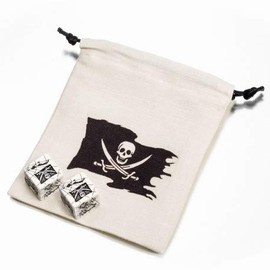 Q-Workshop Pirate Dice & Bag (2+1)