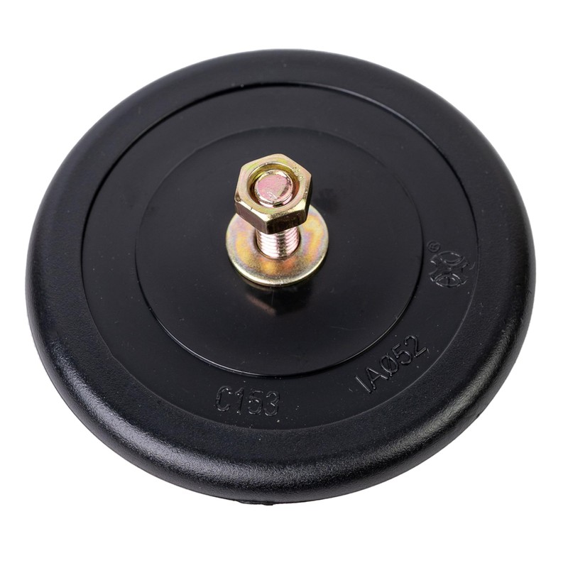 4 Pack Round Reflectors Screw On Red with Black Trim