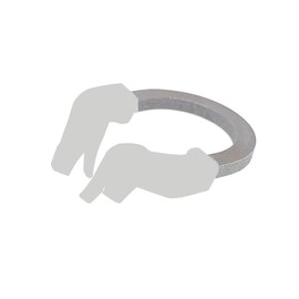LA MIERE - Abrazadera de anillo de matriz seccional dental, clip de resorte para resorte, anillos de abrazadera ortodóntica de níquel y titanio en autoclave, contorneado seccional (R6 blanco, 1 unidad