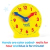 hand2mind-42836 Geared Clocks Classroom Kit (Set of 24)