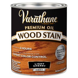 Rust-Oleum Varathane 211720H Premium Wood Stain, Quart, Light Cherry