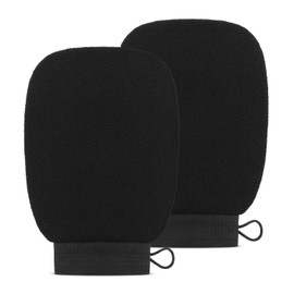 QZKJQDD 2 Stücke Peelinghandschuh, Exfoliating gloves, Peeling körper, Peeling handschuh, Peeling, Körperpeeling, Abgestorbene Haut Entferner für Damen und Herren - Exfoliating glove