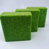 Natural Handmade citrus basil scrub cold process soap 5 oz
