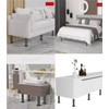 CNKHDZ Adjustable Metal Furniture Feet Bed Feet, T-taped Stainless Steel