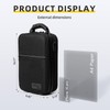Omebaige Premium 1200D Nylon Clarinet Case with Built-In Backpack Straps,