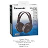 Panasonic Headphones, Lightweight Over the Ear Wired Headphones with Clear