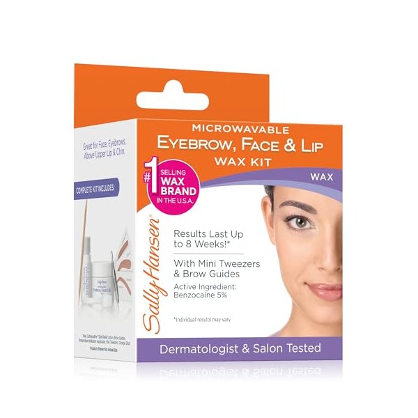 Sally Hansen, Eyebrow, Face & Lip Wax Kit