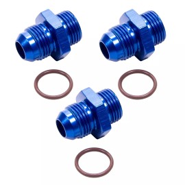 Fragola Performance O-Ring Radius Fittings- #8 x 3/4"-16 (8)- 495103- Lot of 3