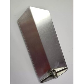 Design-All Stainless Steel Culvert shovel, For Cleaning  Culvert Pipe 8" diameter or bigger