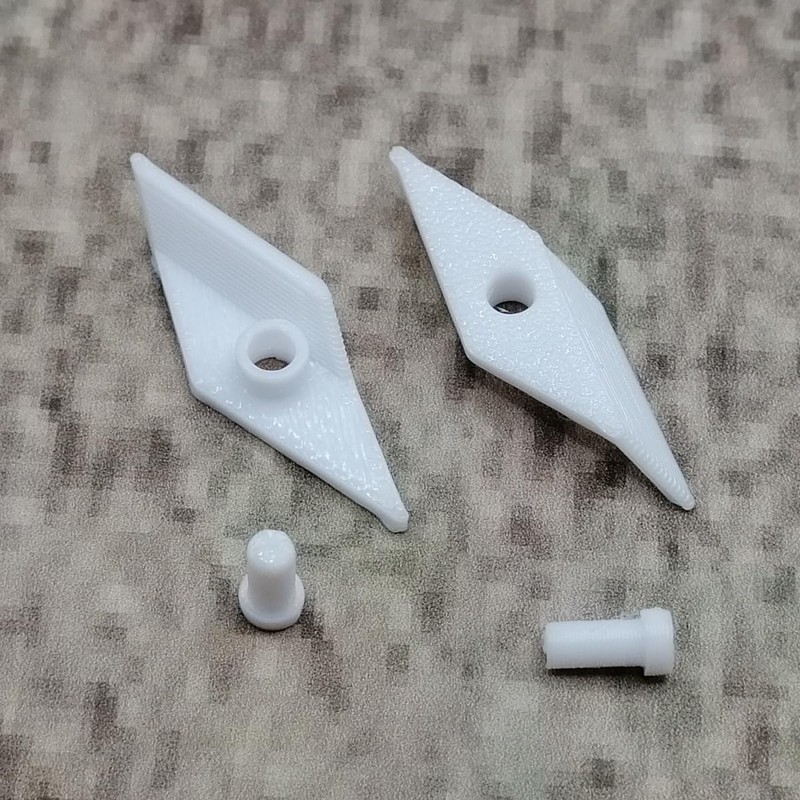 ULEIVA Replacement Power Button 2 x White Compatible with Garmin