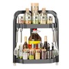 Wall Corner Storage Shelf 2 Tier Space Saving Versatile Durable