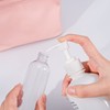 Dacitiery 10 Pcs 100ml Clear Travel Bottle Empty Transparent Containers