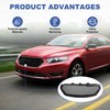 UnayKolb Front Bumper Grille Matte Black Grill Assembly Fits 2013-2019