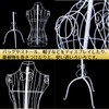 White Wire Torso Mannequin Women's Display