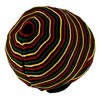 Armycrew Deep Crown Oversized RGY Striped 100% Acrylic Rasta Skully