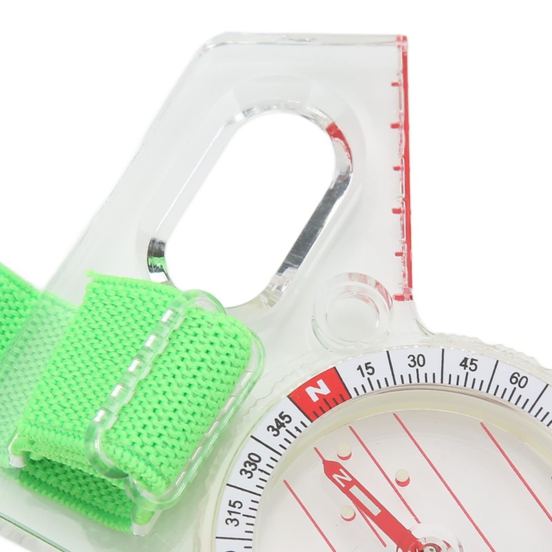 Finger Compass Thumb Mini Compass with Luminous Dot for Adventure