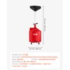 VEVOR 18 Gallon Waste Oil Drain Tank, Industrial Fluid Drain