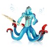 NyaSaa Ice Octopus Figure - Realistic Mythical Fantasy Monster Action