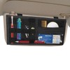 Unbranded Tactical MOLLE Car Sun Visor Organizer Pocket Sunglass Card