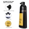 400ml Natural Plant Black Hair Shampoo Hair Dye Black Coloring