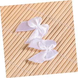 KOMBIUDA 120pcs Handmade Satin Ribbon Bows Bright Colors for Girls Hair Accessories for Birthdays Showers and Craft Projects Design