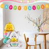 Cinnvoice 4 Pcs Large Size Easter Balloons Bunny Rabbit Chicken