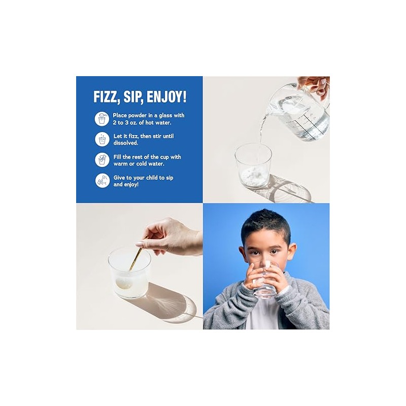 Natural Vitality CALM Kids, The Kids' Calm-Focus Drink Mix, Berry,