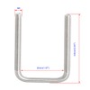 Aoje-Link Square U Bolt 50mm Internal Width M6 Thread 304