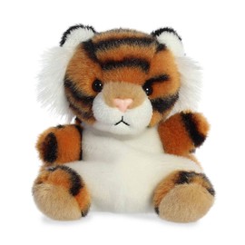 Aurora® Adorable Palm Pals™ Indy Tiger™ Stuffed Animal - Pocket-Sized Play - Collectable Fun - Orange 5 Inches