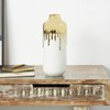 CosmoLiving by Cosmopolitan Ceramic Decorative Vase Centerpiece Vase with Abstract