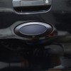 DIYUCAR ABS Plastic Matte Black Car Rear Badge Ring Logo