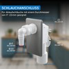 kör4u Flush-Mounted Siphon with Stainless Steel Cover for Washing Machine