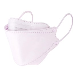 Non-woven Mask, 4 Ply Full Coverage, Regular Size, Pack of 20, Lavender