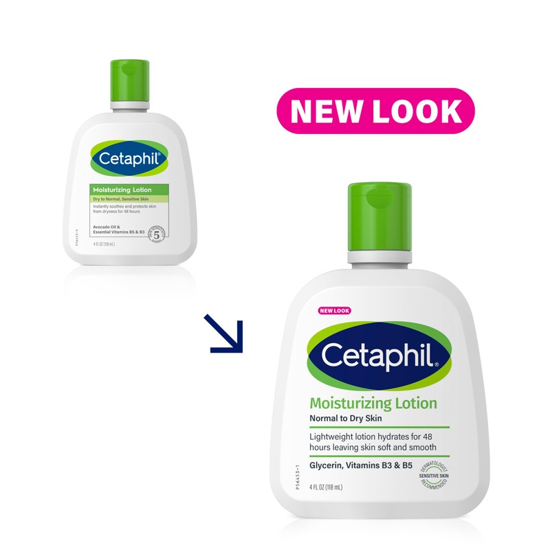Cetaphil Face & Body Moisturizer, Hydrating Moisturizing Lotion for All